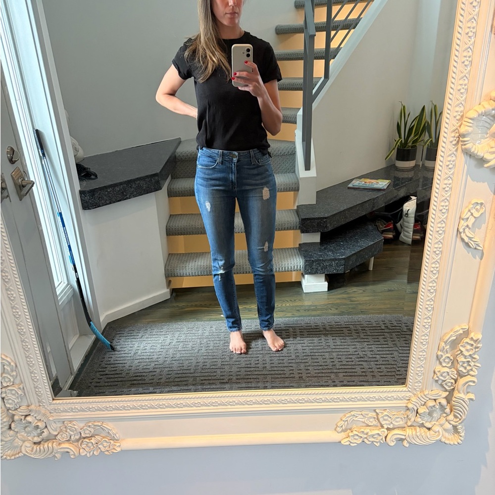 Size 28 Paige High Rise Hoxton Skinny